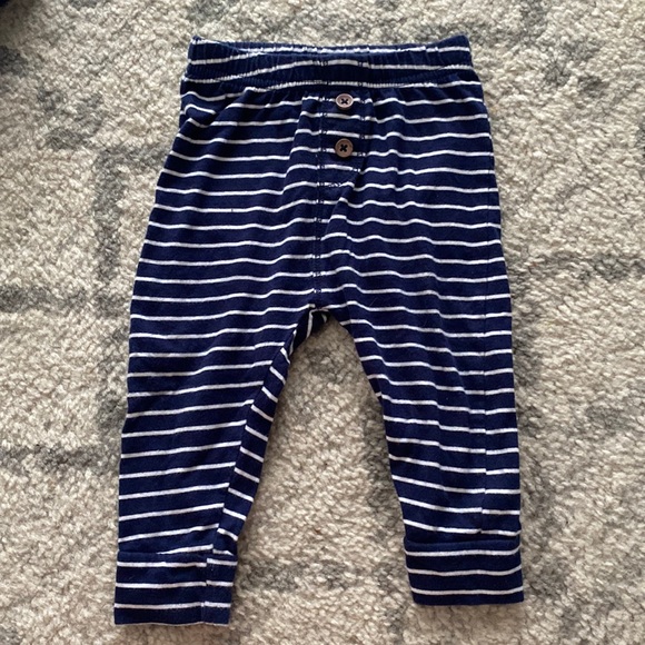 Blue striped pants - Picture 1 of 4